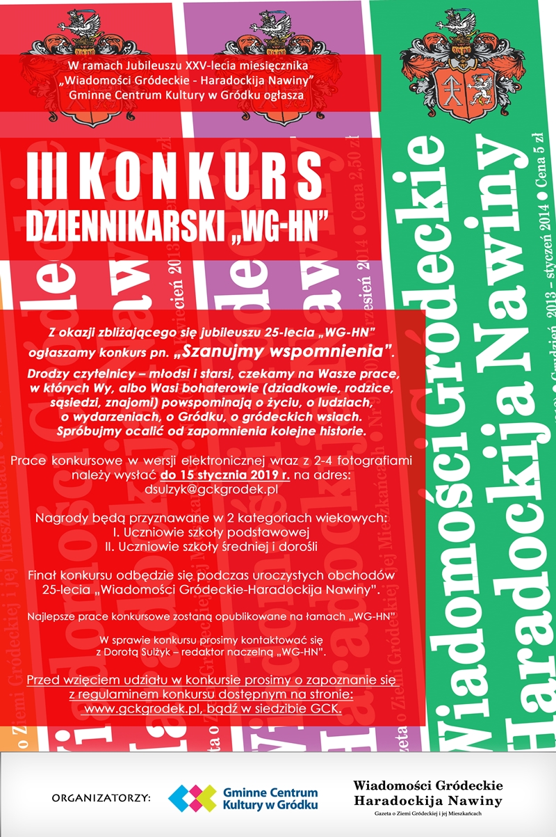 III KONKURS DZIENNIKARSKI