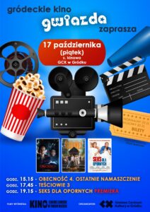 PLAKAT KINO GRÓDEK PAŹDZIERNIK 2025
