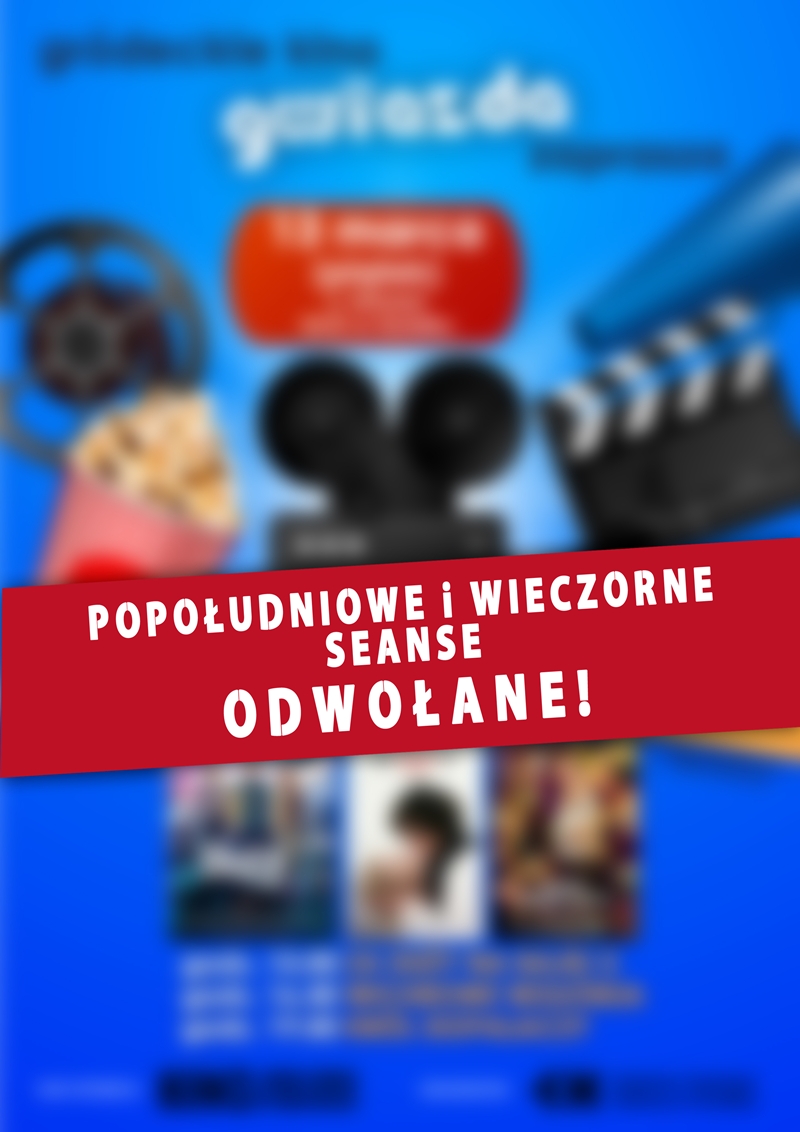 kino odwołane
