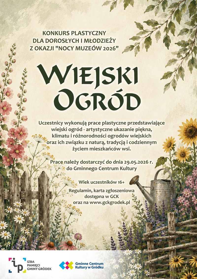 KONKURS “WIEJSKI OGRÓD”