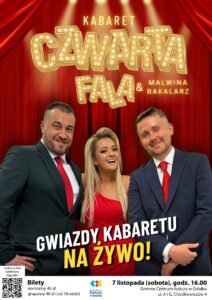 kabaret 4 fala plakat